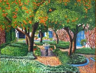 el patio de los naranjos
